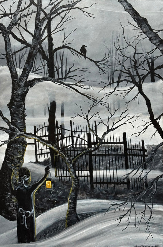 Original Acrylic 24x36 - "Le Sol Creux"